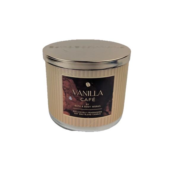 Bath & Body Works Vanilla Cafe 3-Wick 14.5oz. Jar Candle - Picture 1 of 1